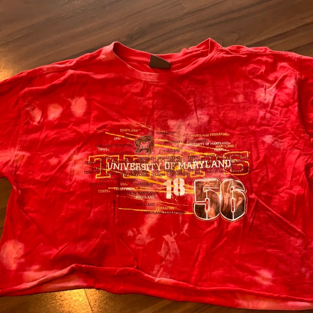 Red UMD tailgate Tee